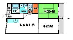 天神マンション 2階/-