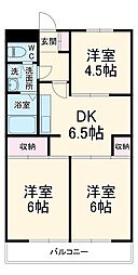 間取図画像 3DK