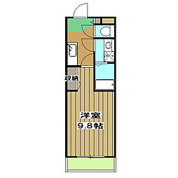 ＥＸＣＥＥＤ西院 3階1Kの間取り
