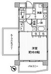 グレイスコート志村三丁目 5階1Kの間取り