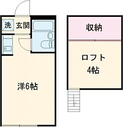 Ｆｒｅｓｅａｌ 1階1Kの間取り