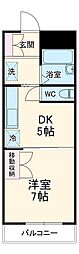 間取図画像 1DK