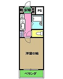 間取図画像 1K