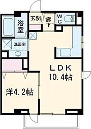Ｊｏ’ｓ　Ｒｅｓｉｄｅｎｃｅ　高田馬場 2階1LDKの間取り