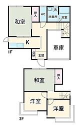 大里郡寄居町鉢形 戸建 1階4Kの間取り