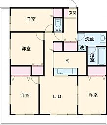 間取図画像 4LDK