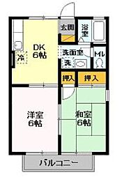 間取図画像 2DK