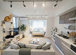 京王井の頭線 高井戸駅 徒歩7分の賃貸マンション 2階1SLDKのリビング/ダイニング