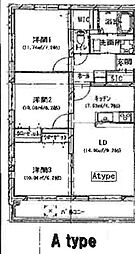 間取図画像 3LDK