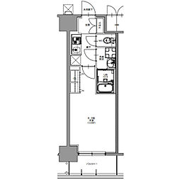 S-RESIDENCE四日市市堀木amante 7階1Kの間取り
