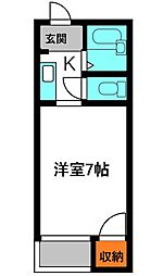 間取図画像 1DK