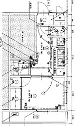 ル・クレール 1階1Kの間取り