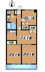 間取図画像 3DK
