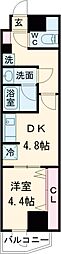 間取図画像 1DK