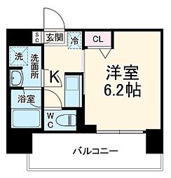 間取図画像 1K