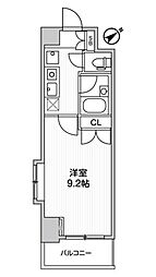 アパートメンツ練馬北町 702 7階1Kの間取り