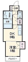 間取図画像 1DK