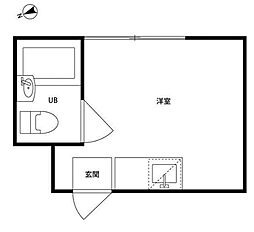 間取図画像 ワンルーム