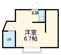 間取図画像 ワンルーム