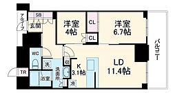 ジオタワー大阪十三 20階/2015