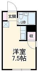 間取図画像 ワンルーム