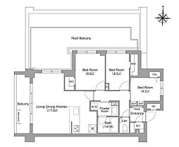 間取図画像 3LDK