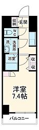 名古屋市東区泉2丁目マンション 1Kの間取図画像
