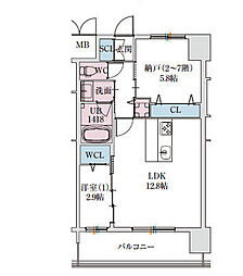 スプランディッドライズ新大阪ノース 3階/-