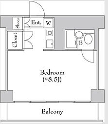間取図画像 ワンルーム