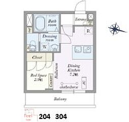 間取図画像 ワンルーム