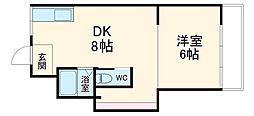 間取図画像 1DK