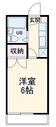 間取図画像 1K