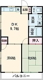 間取図画像 2DK