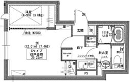 墨田区菊川2丁目マンション 2Kの間取図画像