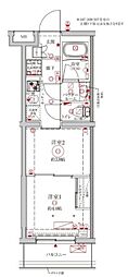 クレイシアIDZ大泉学園 2Kの間取図画像