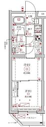 クレイシアIDZ大泉学園 2Kの間取図画像