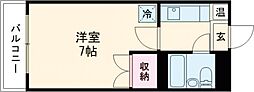 ドーム吉祥寺 1Kの間取図画像
