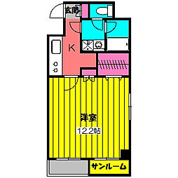 間取図画像 1K