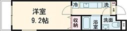 JR中央線 吉祥寺駅 バス18分 関町北一丁目下車 徒歩1分の賃貸マンション 4階1Kの間取り