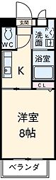 間取図画像 1K