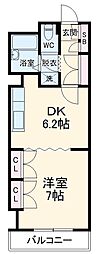 間取図画像 1DK