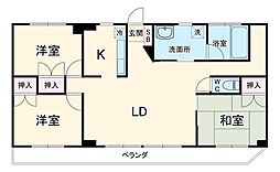 間取図画像 3LDK