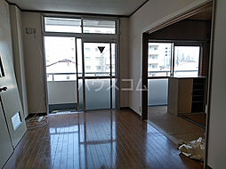 市川第二マンション 302 3階2DKのリビング/ダイニング