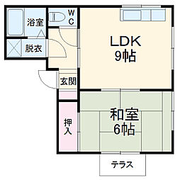 間取図画像 1DK