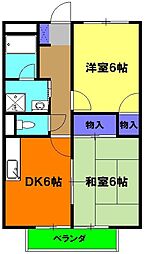 間取図画像 2DK