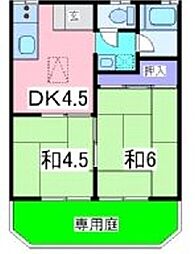 間取図画像 2DK