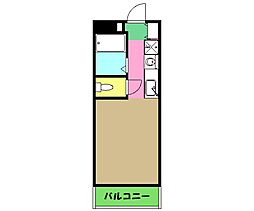 サニーステージ ワンルームの間取図画像