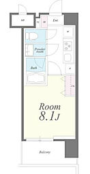 グランデ　パッショーネ 3階1Kの間取り