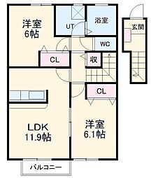 伊奈中央駅 7.5万円