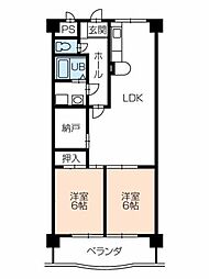 間取図画像 2SLDK